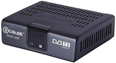 Ресивер DVB-T2 D-Color DC911HD (черный)