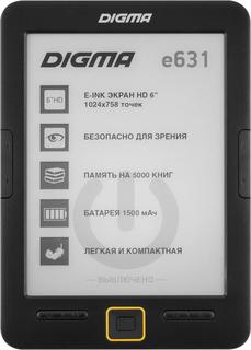 Электронная книга Digma E631 (черный)