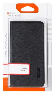 Чехол-книжка Чехол-книжка InterStep Vibe для Lenovo Vibe C A2020 (черный)