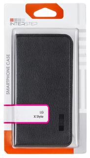 Чехол-книжка Чехол-книжка InterStep Vibe для LG X Style (черный)