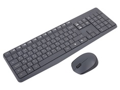 Клавиатура + мышь Logitech MK235 (черный)