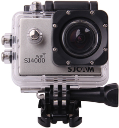 Экшн-камера SJCAM SJ4000 Wi-Fi (серебристый)