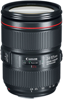 Объектив Canon EF 24-105mm f/4L IS II USM (черный)