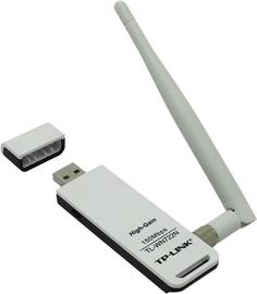 Сетевой адаптер TP-LINK TL-WN722N (черно-белый)
