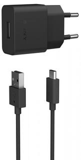 Сетевое зарядное устройство Сетевое зарядное устройство Sony UCH20С (черный)