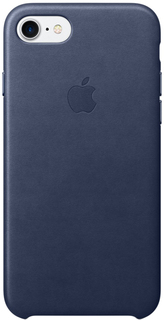 Клип-кейс Клип-кейс Apple для iPhone 7/8 кожаный (темно-синий)