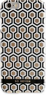 Клип-кейс Клип-кейс So Seven Midnight принт Hexagnale для Apple iPhone 7/8 (с рисунком)