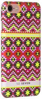 Клип-кейс Клип-кейс So Seven Incas принт Jaune для Apple iPhone 7/8 (с рисунком)