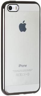 Клип-кейс Клип-кейс Ibox Blaze для Apple iPhone SE/5/5S черная рамка (прозрачный)