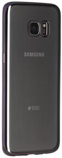 Клип-кейс Клип-кейс Ibox Blaze для Samsung Galaxy S7 Edge черная рамка (прозрачный)
