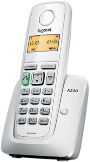 Радиотелефон Gigaset A220 (белый)