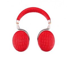 Наушники Parrot ZIK 3 Croc в комплекте с беспроводным зарядным устройством (красный)