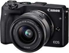 Фотоаппарат со сменной оптикой Canon EOS M3 Kit 15-45 IS STM (черный)