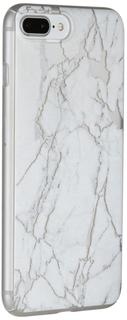 Клип-кейс Клип-кейс Deppa Art Loft для Apple iPhone 7 Plus/8 Plus рисунок "Мрамор" (белый с рисунком)