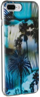 Клип-кейс Клип-кейс Deppa Art Back to summer для Apple iPhone 7 Plus/8 Plus рисунок "Пальмы" (прозрачный с рисунком)