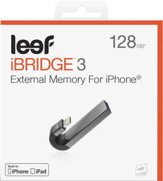 USB флешка Leef iBridge 3 128Gb (черный)