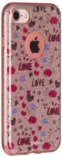 Клип-кейс Клип-кейс Soldy Ensida Love для iPhone 7/8 (розовый)