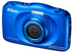 Цифровой фотоаппарат Nikon Coolpix W100 с рюкзаком (голубой)