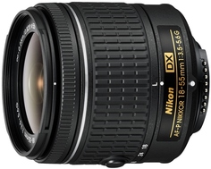 Объектив Nikon AF-P DX NIKKOR 18-55 II (черный)