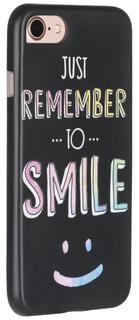 Клип-кейс Клип-кейс i-Paint Soft Case Smile для Apple iPhone 7/8 (с рисунком)