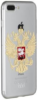 Клип-кейс Клип-кейс VLP для Apple iPhone 7 Plus/8 Plus Герб (прозрачный)