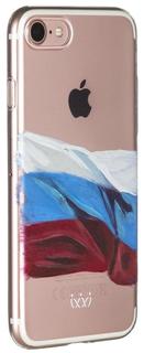 Клип-кейс Клип-кейс VLP для Apple iPhone 7/8 Флаг (прозрачный)