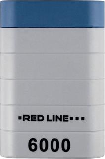 Портативное зарядное устройство Red Line S7000 6000 мАч (белый)