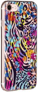 Клип-кейс Клип-кейс Deppa Art Animal Print для Apple iPhone 7/8 рисунок "Гепард" (разноцветный)