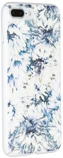 Клип-кейс Клип-кейс Deppa Art Flowers для Apple iPhone 7 Plus/8 Plus рисунок "Хризантемы" (белый с рисунком)