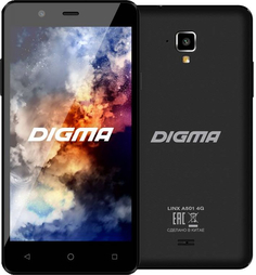 Мобильный телефон Digma Linx A501 4G (черный)