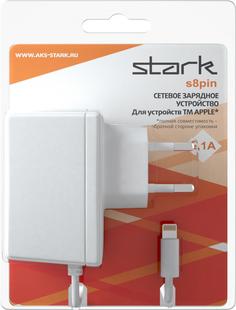 Сетевое зарядное устройство Stark для  Apple 8pin 2100 мА (белый)