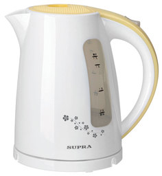 Электрочайник Supra KES-1726 (бело-желтый)