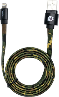 Кабель i-Paint USB-Apple 8pin CAMO 1м (с рисунком)