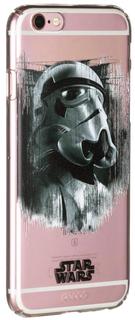 Клип-кейс Клип-кейс Deppa Art для Apple iPhone 6/6S рисунок "Star Wars Изгой Штурмовик" (прозрачный с рисунком)