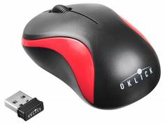 Мышь Oklick 605SW (черно-красный)