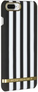Клип-кейс Клип-кейс Richmond&amp;finch Stripes для Apple iPhone 7 Plus/8 Plus Sharkskin (черно-белый)
