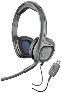 Гарнитура Plantronics A655 (черно-серый)