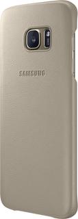 Клип-кейс Клип-кейс Samsung Leather Cover EF-VG935L для Galaxy S7 Edge (бежевый)