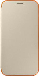 Чехол-книжка Чехол-книжка Samsung Neon Flip Cover EF-FA720 для Galaxy A7 (2017) (золотистый)