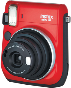Фотоаппарат моментальной печати Fujifilm Instax Mini 70 (красный)
