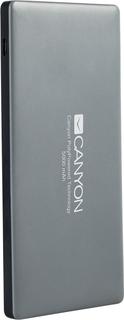 Портативное зарядное устройство Canyon CNS-TPBP5 5000 мАч (темно-серый)