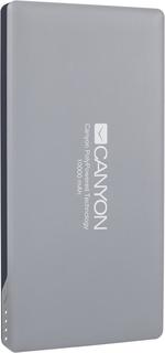Портативное зарядное устройство Canyon CNS-TPBP10 10000 мАч (темно-серый)