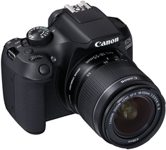 Зеркальный фотоаппарат Canon EOS 1300D EF-S 18-55 DC III (черный)