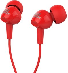 Проводная гарнитура JBL C100SI (красный)