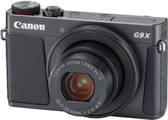 Цифровой фотоаппарат Canon PowerShot G9 X Mark II (черный)