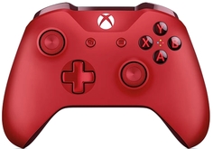 Геймпад Microsoft для Xbox One с разъемом 3.5 мм (красный)