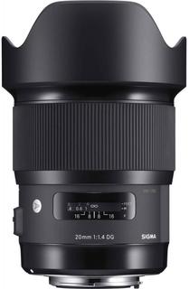 Объектив Sigma AF 20mm f/1.4 DG HSM |A CANON (черный)