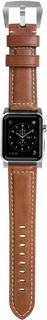 Ремешок Ремешок Nomad Traditional Build для Apple Watch 42 мм (коричнево-серебристый)