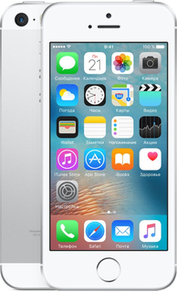 Мобильный телефон Apple iPhone SE 128GB (серебристый)