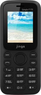 Мобильный телефон Jinga Simple F170 (черно-красный)